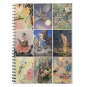 Carnet Illustrations vintages d'Art Fairy (Devant)