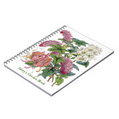 Carnet Illustrations vintages de Botanicals (Côté gauche)