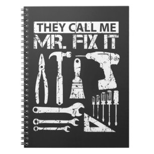 Carnet Ils m'appellent père de papa de M. Fix It Funny