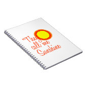Carnet Ils m'appellent Sunshine (Côté Droit)