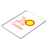Carnet Ils m'appellent Sunshine (Côté gauche)