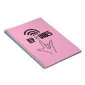 Carnet ILY Vibes - Conception ASL (Côté Droit)