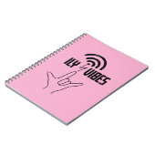 Carnet ILY Vibes - Conception ASL (Côté gauche)