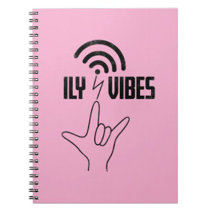 Carnet ILY Vibes - Conception ASL