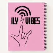Carnet ILY Vibes - Conception ASL (Dos)