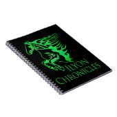 Carnet Ilyon Chronicles Green Horse Notebook (80 Pages) (Côté Droit)