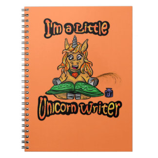 Carnet I'm A Little Unicorn Writer Spiral Notebook