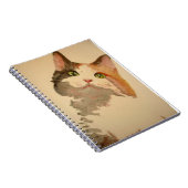 Carnet I'm All Ears : Calico Cat Portrait (Côté Droit)