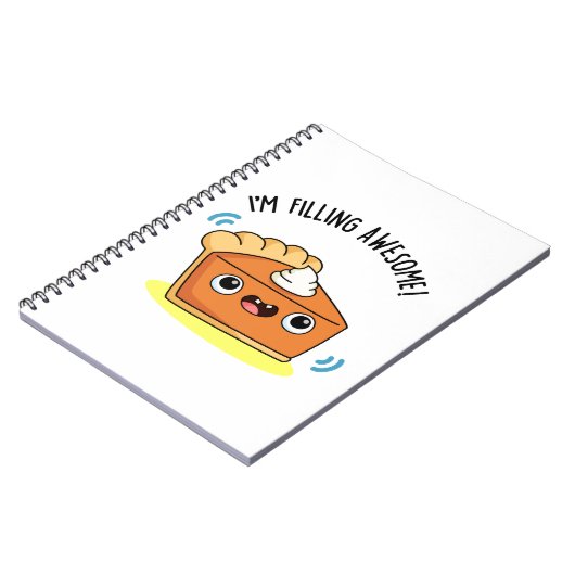 Carnet I'm Filling Awesome Funny Pie Pun (Côté gauche)