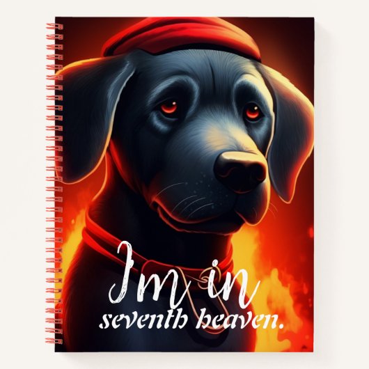 Carnet I'm in seventh heaven. (Devant)