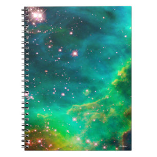 Carnet Image de galaxie de groupe d'étoile de nébuleuse