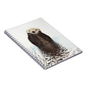 Carnet Image de la faune de Cute Otter (Côté Droit)