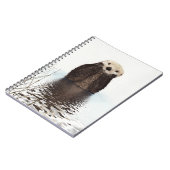 Carnet Image de la faune de Cute Otter (Côté gauche)