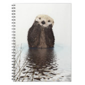 Carnet Image de la faune de Cute Otter (Devant)