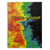 Carnet Image de radar de chasseur de tempête (Devant)