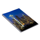 Carnet Image de Seattle Skyline le matin. (Côté Droit)