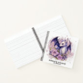 Carnet *~* Image Droit Attraction Bébé mignon Dragon AP85 (Intérieur)
