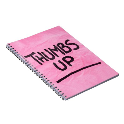 Carnet Image du Cool des pouces mignon (Côté Droit)