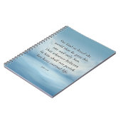 Carnet Image du verset biblique Jean 3:16 (Côté gauche)