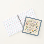 Carnet Image du verset biblique Romains 15:5 (Intérieur)