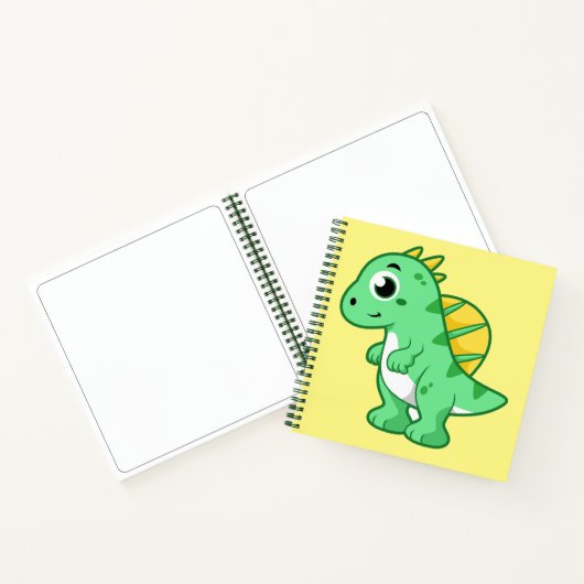 Carnet Image Mignonne D'Un Spinosaure. (Intérieur)