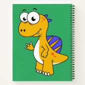 Carnet Image Mignonne D'Un Spinosaure. 2 (Dos)