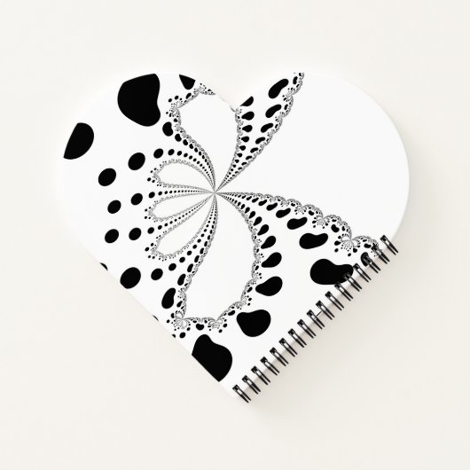 Carnet Image papillon stylisée (Dos)