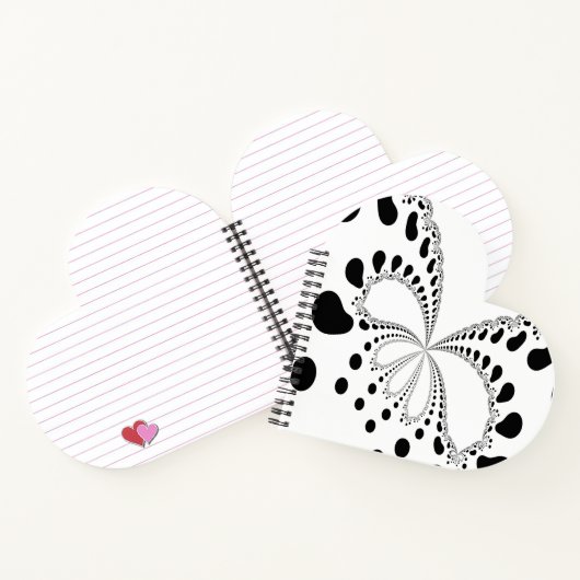 Carnet Image papillon stylisée (Intérieur)