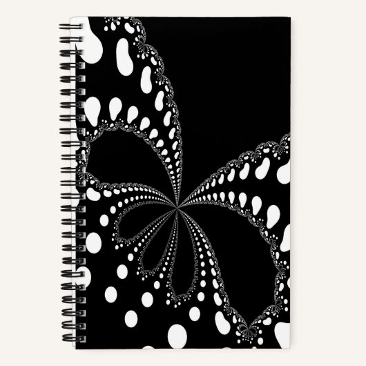 Carnet Image papillon stylisée (Recto)