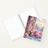 Carnet Image personnalisée Fille rose (Intérieur)