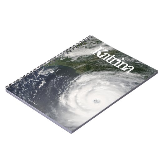 Carnet Image satellite de l'ouragan Katrina, août 2005 (Côté gauche)