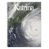 Carnet Image satellite de l'ouragan Katrina, août 2005 (Devant)