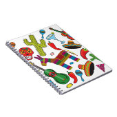 Carnet Images mexicaines de partie de fiesta (Côté Droit)