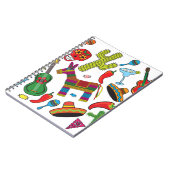 Carnet Images mexicaines de partie de fiesta (Côté gauche)