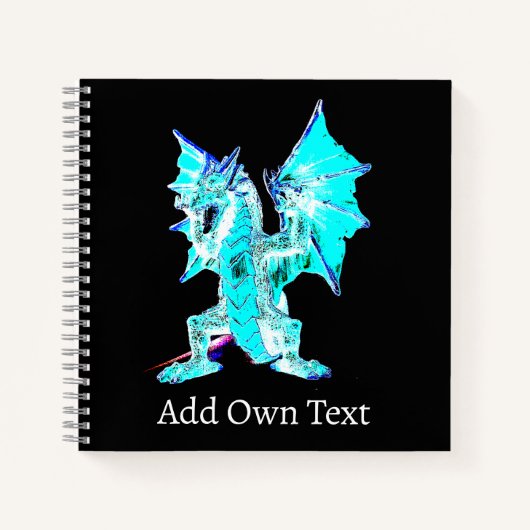 Carnet Imaginaire Aqua Blue Dragon (Devant)