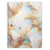 Carnet Imaginaire cristal Opal Iridescente Holographique  (Devant)