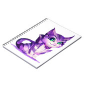 Carnet Imaginaire Cute Kawaii bébé Cheshire chaton chaton (Côté gauche)