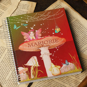 Carnet Imaginaire de champignons Fée Magique Enchanted Sc