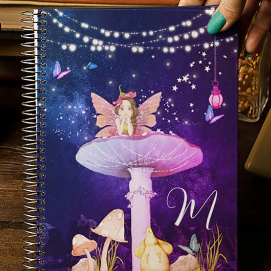 Carnet Imaginaire de champignons Magique Enchanted Fairy 