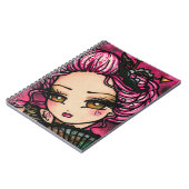 Carnet Imaginaire de fille de Valentine de coeur de (Côté gauche)