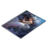 Carnet Imaginaire de sirène dormant violet (Côté gauche)