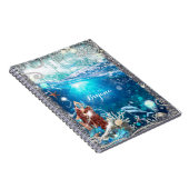 Carnet Imaginaire de sirène Plage de Red Head Enchanted (Côté Droit)