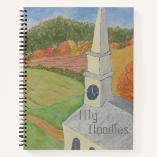 Carnet Imaginaire Doodle à la campagne