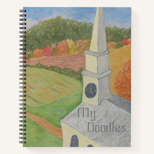 Carnet Imaginaire Doodle à la campagne (Devant)