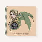 Carnet Imaginaire du dragon d'Elf Warrior (Devant)