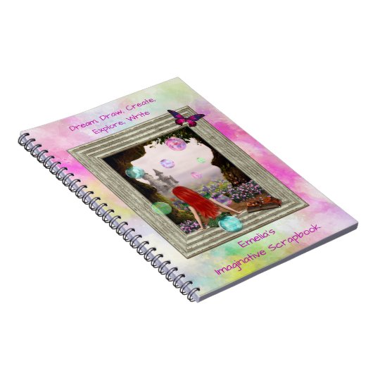 Carnet Imaginaire Elf Castle Imaginative Scrapbook Journa (Côté Droit)