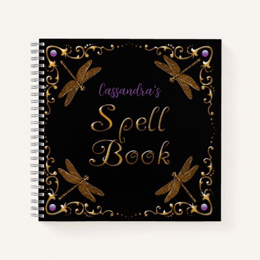 Carnet Imaginaire Fairy Tale Spell Book Personnalisé (Devant)