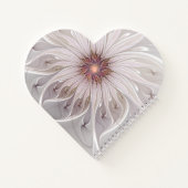 Carnet Imaginaire Floral, Abstraite Fleur Pastel Moderne (Dos)