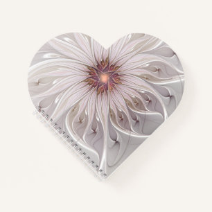 Carnet Imaginaire Floral, Abstraite Fleur Pastel Moderne