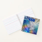 Carnet Imaginaire Floral, Art Fractal Abstrait Nom Flower (Intérieur)